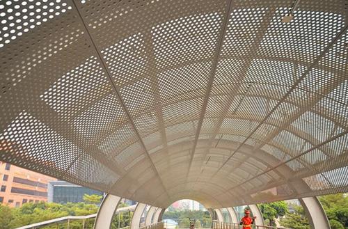 沖孔鋁單板、穿孔鋁單板、鋁幕墻板